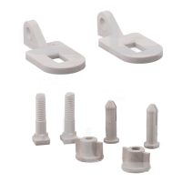 Кріплення кришки до унітазу «Скоба проста»