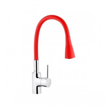Змішувач кухонний KRONER Kuche RED / 024337