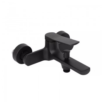 Змішувач для ванни Q-TAP Slavonice Matt Black / 45918