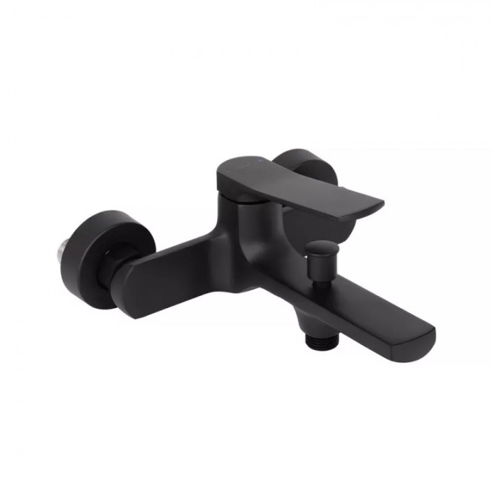 Змішувач для ванни Q-TAP Slavonice Matt Black / 45918