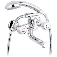 Змішувач для ванни KRONER Hamburg C060 / CV014913 з коротким гусаком