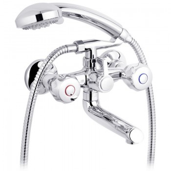 Змішувач для ванни KRONER Hamburg C060 / CV014913 з коротким гусаком