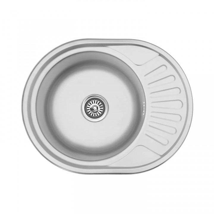 Кухонна мийка KRONER 57*45 см Сатин Кухонна мийка KRONER 57*45 см Сатин