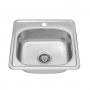 Кухонна мийка KRONER 48*48 см Сатин Кухонна мийка KRONER 48*48 см Сатин