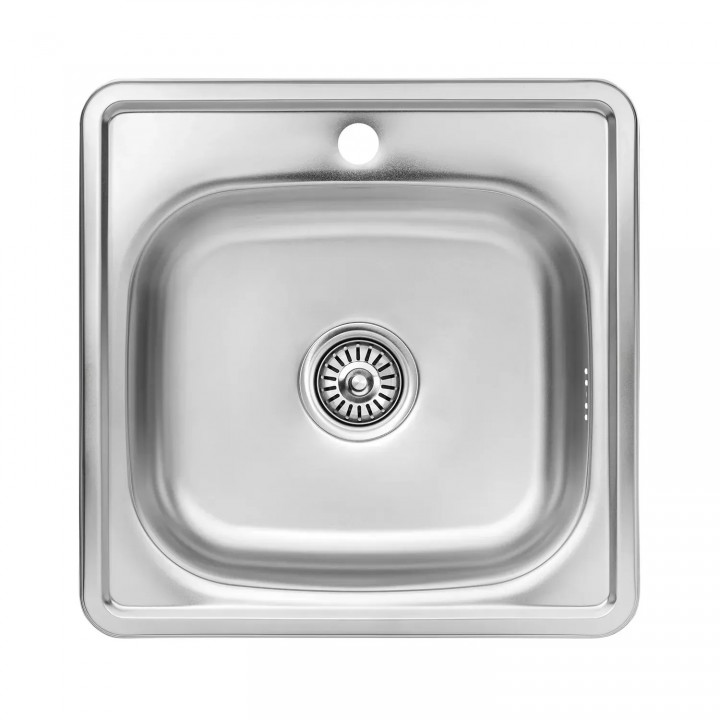 Кухонна мийка KRONER 48*48 см Сатин Кухонна мийка KRONER 48*48 см Сатин