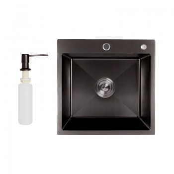 Кухонна мийка LIDZ Handmade H5050B