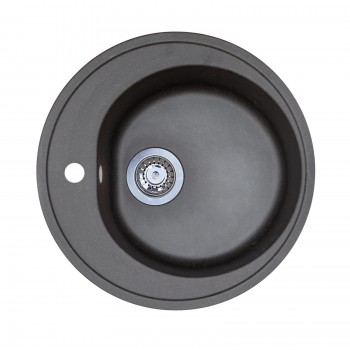 Кухонна мийка гранітна LAVELLI 51D Santa BL+WH