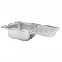 Кухонна мийка LIDZ 48*78 см мікродекор Кухонна мийка LIDZ 48*78 см мікродекор