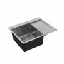 Кухонна мийка KRONER 63*50 см (права/ліва) + корзина Кухонна мийка KRONER 63*50 см (права/ліва) + корзина