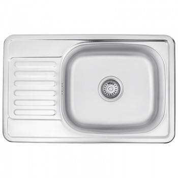 Кухонна мийка KRONER 42*66 см Сатин
