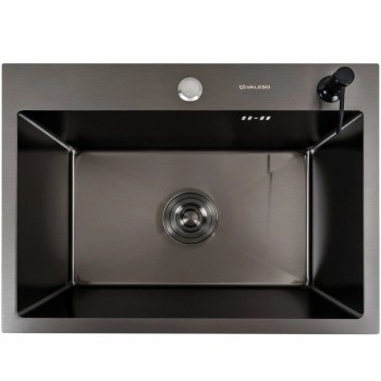 Кухонна мийка VALESO Handmade 58 x 43 Чорний