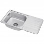Кухонна мийка KRONER 76*42 см Сатин Кухонна мийка KRONER 76*42 см Сатин