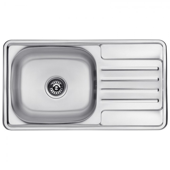 Кухонна мийка KRONER 76*42 см Сатин Кухонна мийка KRONER 76*42 см Сатин