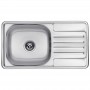 Кухонна мийка KRONER 76*42 см Сатин Кухонна мийка KRONER 76*42 см Сатин