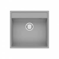 Кухонна мийка гранітна LAVELLI 50*53 Ніка Сірий