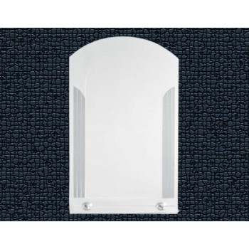 Дзеркало Склоландія 45*79 см з полицею