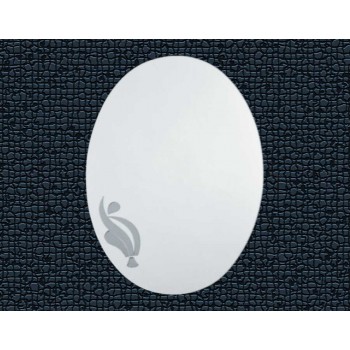 Дзеркало Склоландія 60*40 см овал