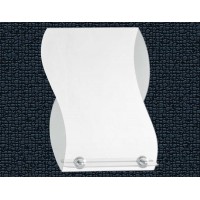 Дзеркало Склоландія 50*40 см двійне з полицею