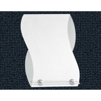 Дзеркало Склоландія 50*40 см двійне з полицею