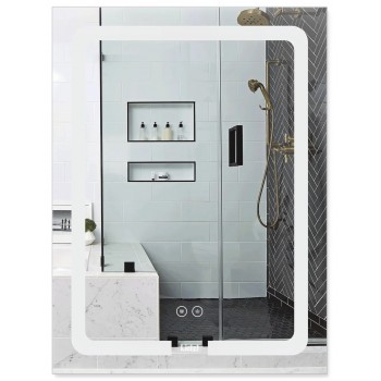 Дзеркало LED 60*80 LIDZ KUBIS