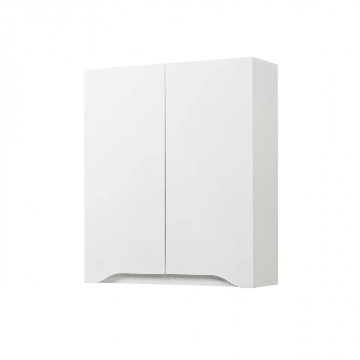 Тумбочка навісна Мальта 55 Ручки біла вставка