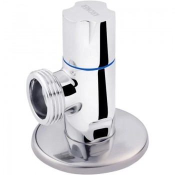 Кран кутовий KRONER 1/2"х3/4"