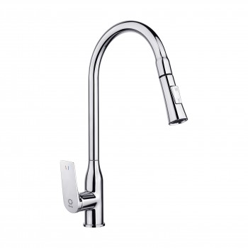 Змішувач кухонний PERLA PETER PSK6709 з витяжним аератором