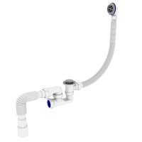 Сифон для ванни ZERIX SV-02-C СLICK-СLACK