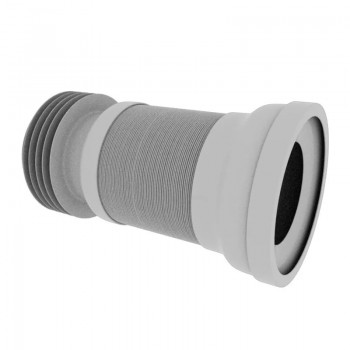 Гофротруба унітазна Zerix GA-01-A (армована) 550 мм для чавунної каналізації