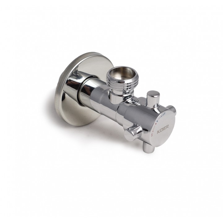 Кран кутовий KOER KOER KF.519  Різьба 1/2*3/8
